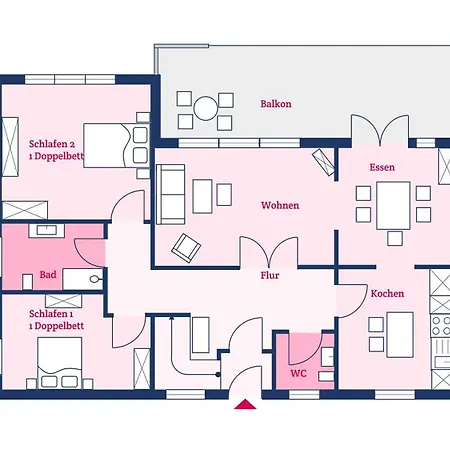 Hues Waalnoed 1 Апартаменты